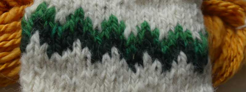 Muster für Wollsocken