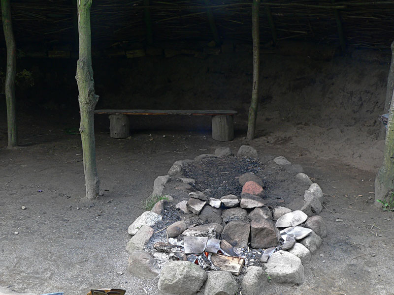 Vom Feuer machen, Kälte und Furz und Feuerstein.