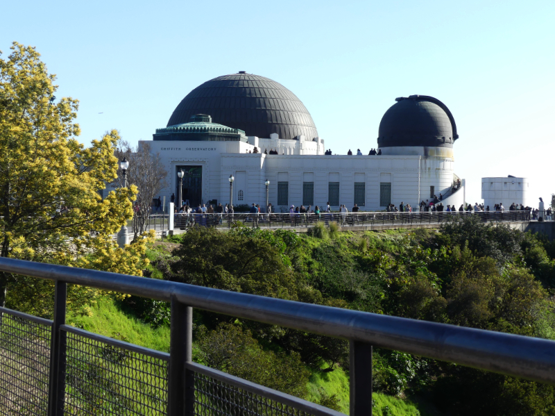 Aufgang zum Griffith Observatorium
