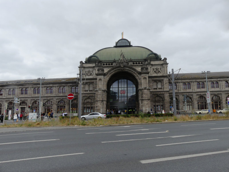 der Hauptbahnhof in Nürnberg