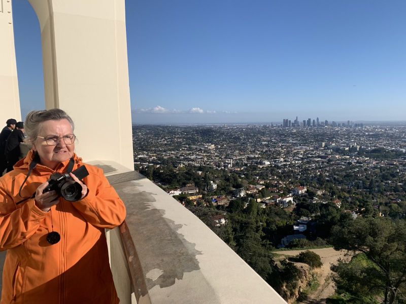 Sicht auf Los angeles vom Griffitobservatorium aus