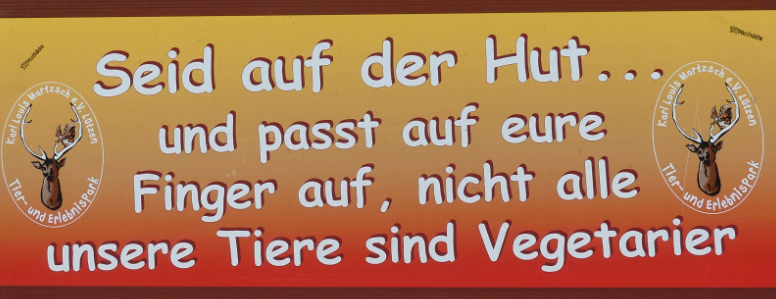 Familien-Besuch im Tierpark Lützen