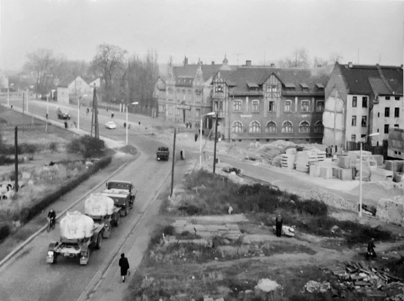 Aufbau in Meuselwitz nach dem Krieg