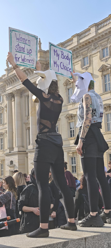 Internationaler Frauentag: Demo in Berlin